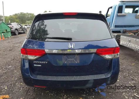 2016 Honda Odyssey Ex z USA, uszkodzony, nr VIN 5FNRL5H47GB094909